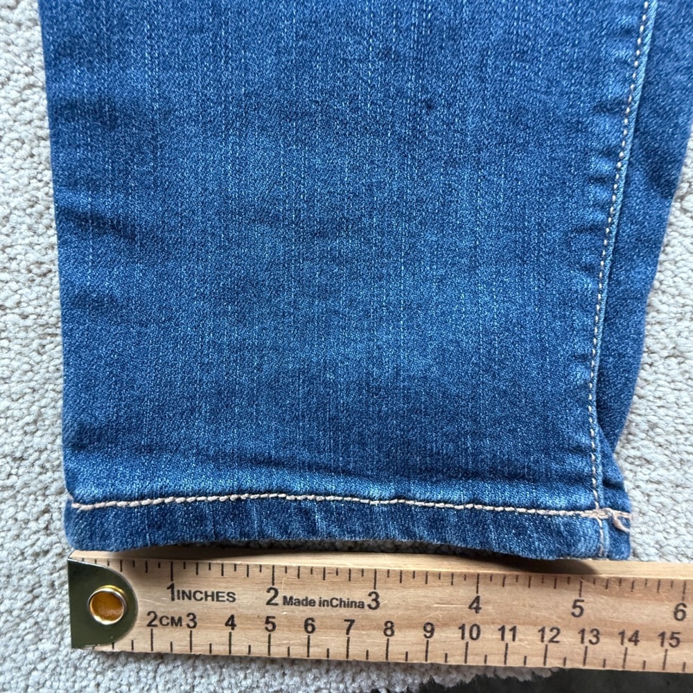 Torrid Premium Skinny Jeans Womens 18T Blue Medium Wash Button Fly High Rise - Picture 4 of 9